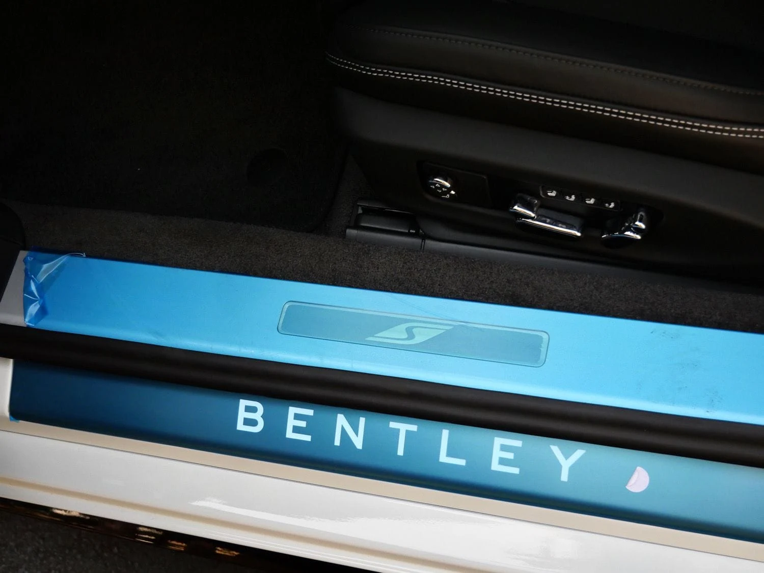 2026 Bentley Continental GT S interior, door sill, Beluga