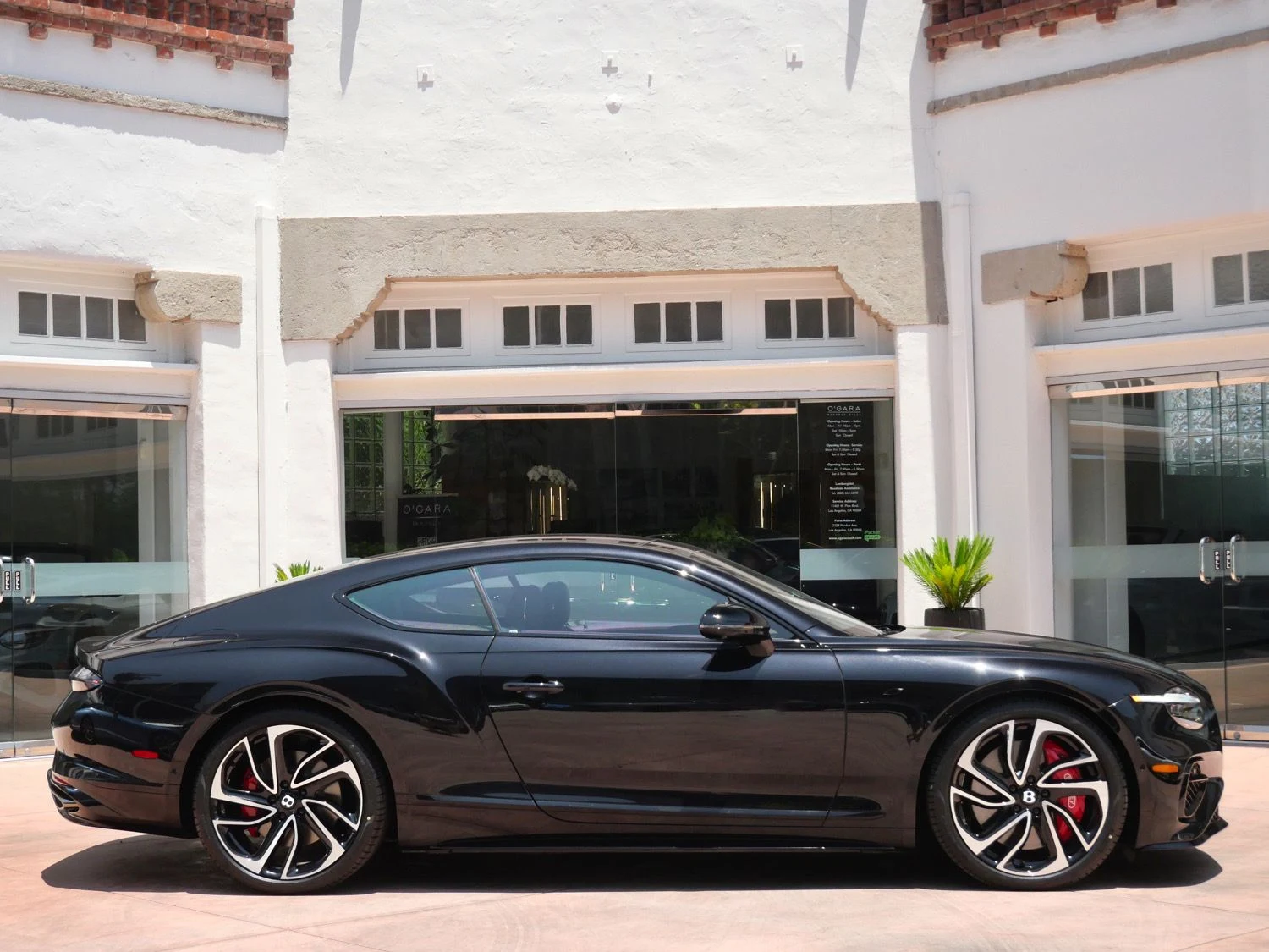 2026 Bentley Continental GT S, side profile, Black