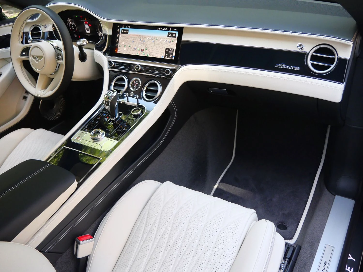 2026 Bentley Continental GT Azure interior, Linen