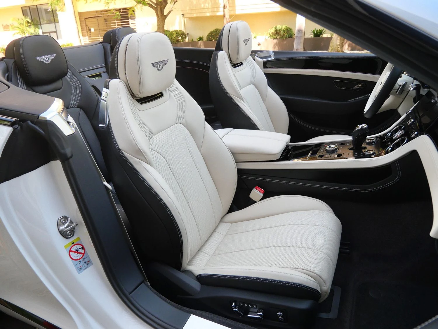 2026 Bentley Continental GTC S interior, seats, Linen