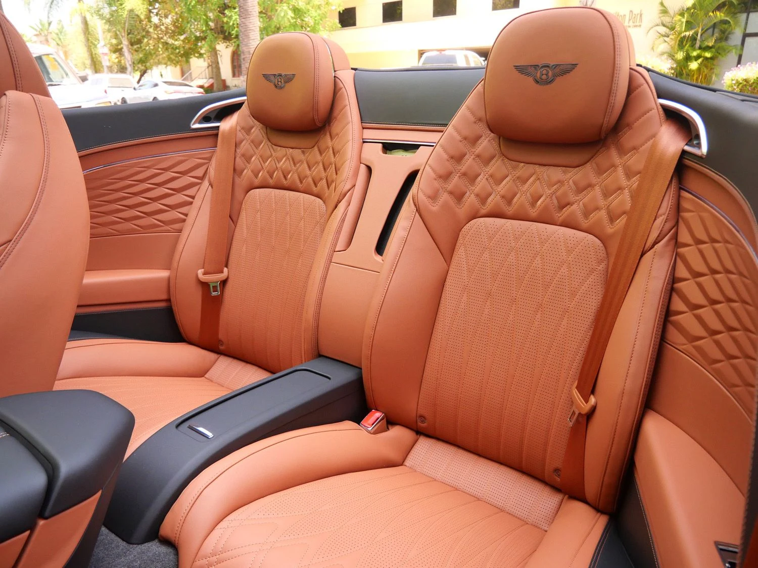 2026 Bentley Continental GTC Azure interior, seats, Saddle