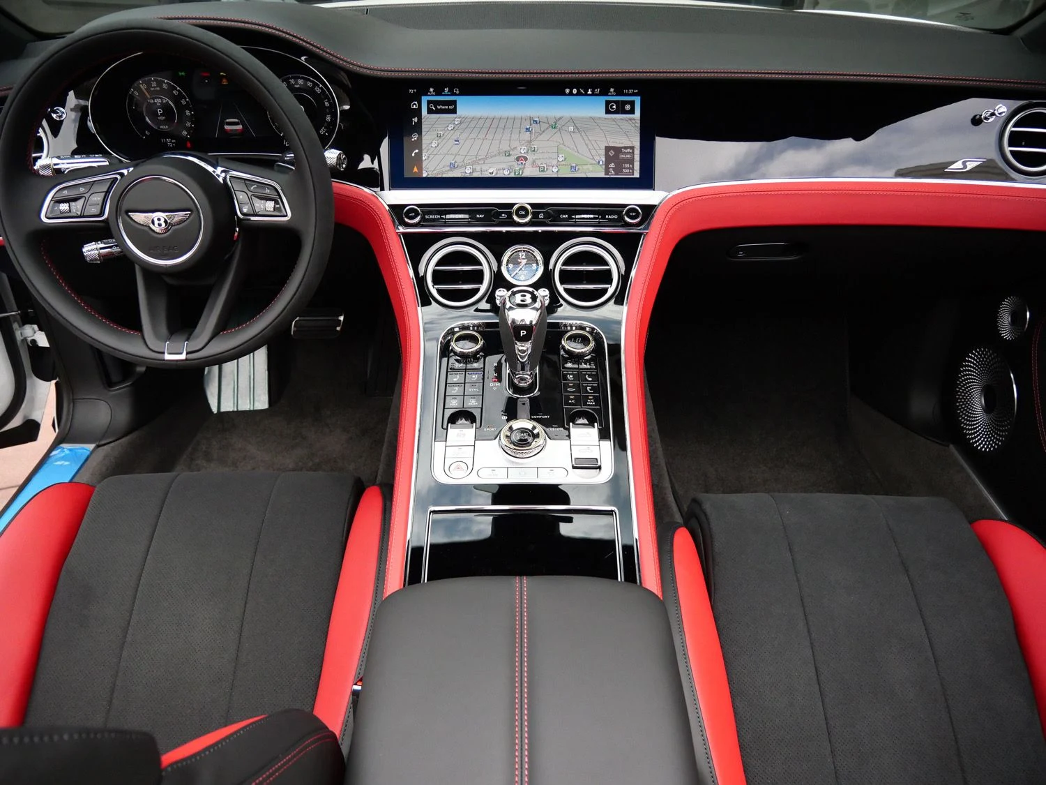2026 Bentley Continental GTC S interior, dashboard, Hotspur