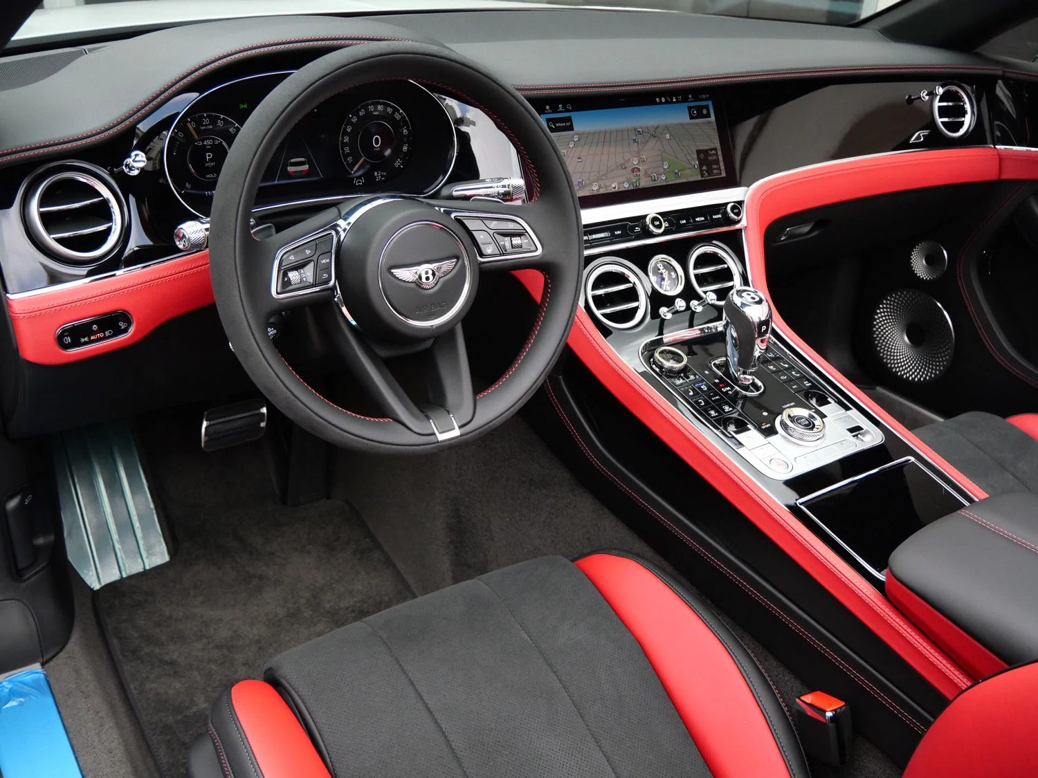 2026 Bentley Continental GTC S interior, dashboard, Hotspur