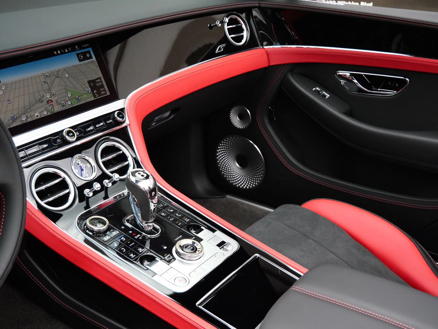 2026 Bentley Continental GTC S interior, Hotspur