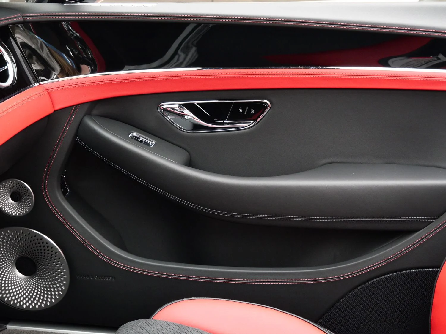 2026 Bentley Continental GTC S interior, door panel, Hotspur