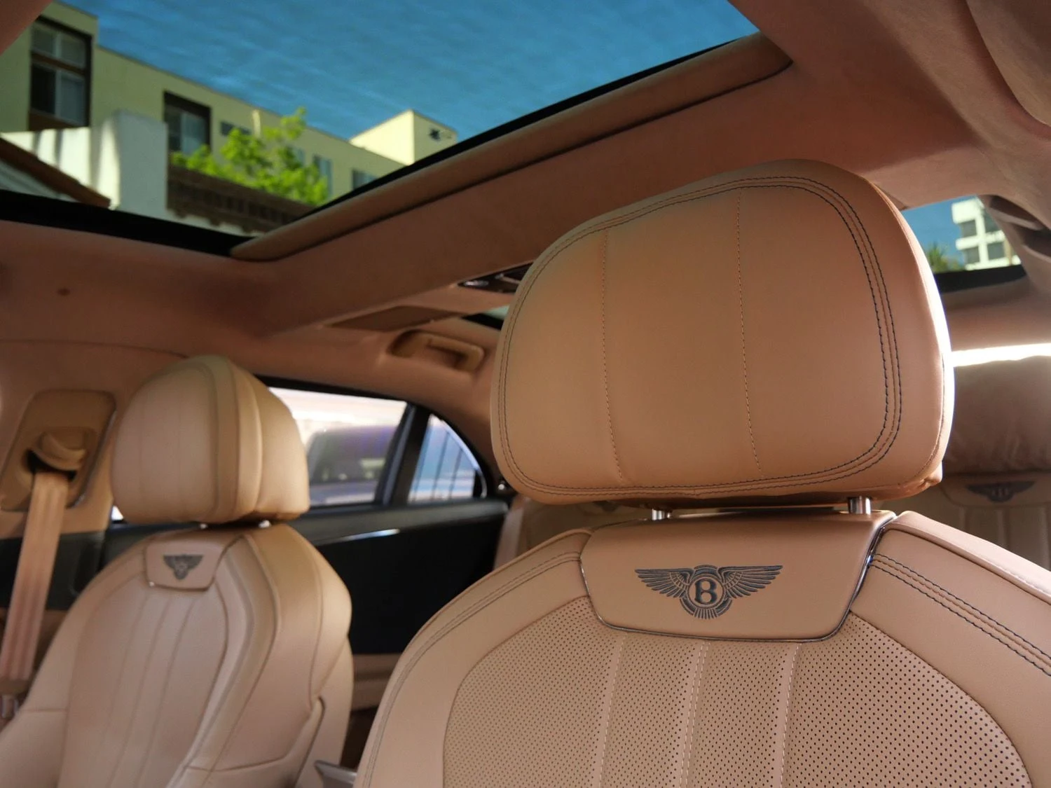 2026 Bentley Flying Spur interior, seats, Saddle