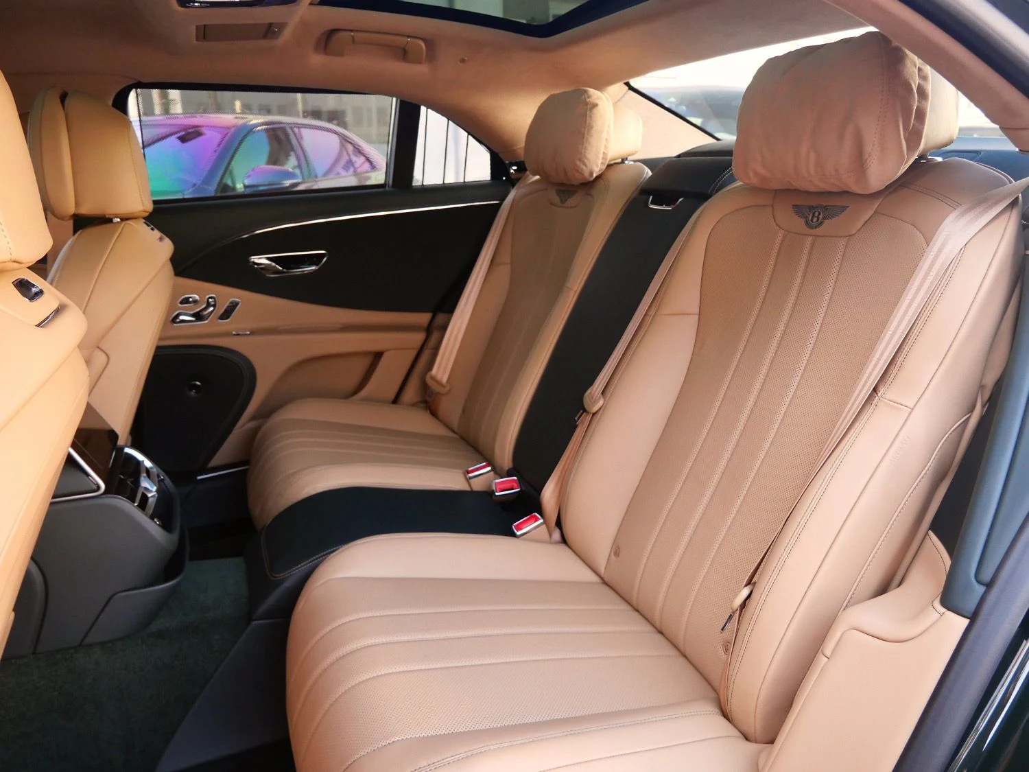 2026 Bentley Flying Spur interior, seats, Saddle