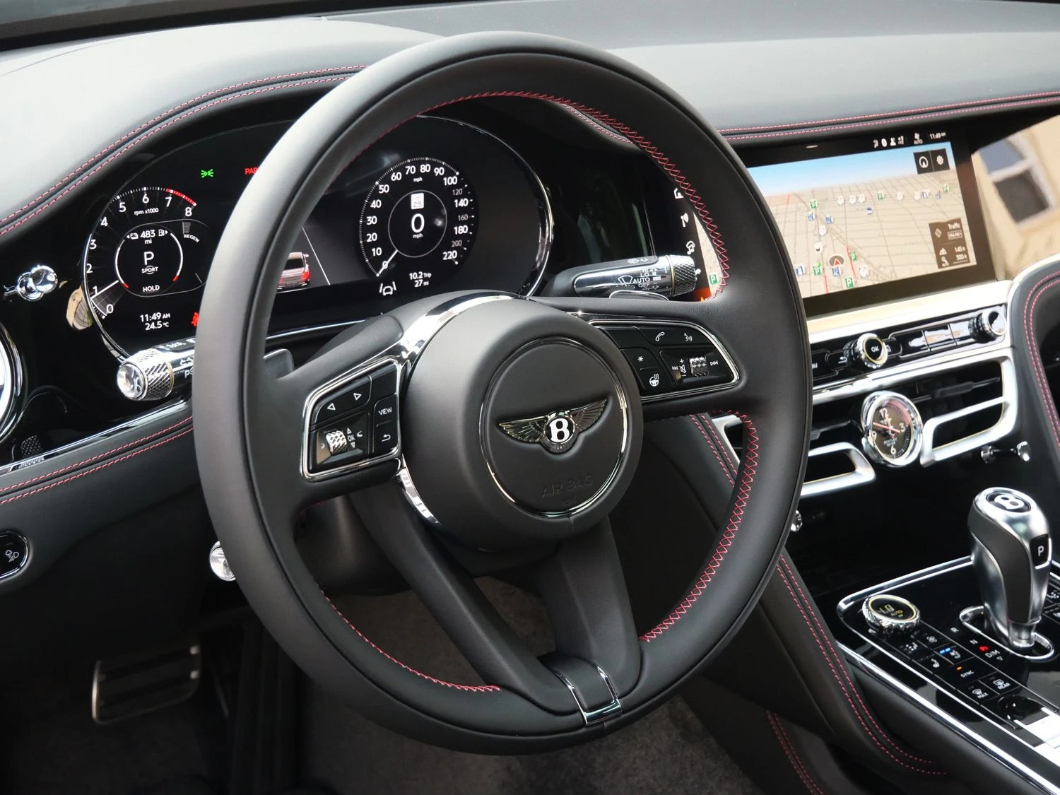 2026 Bentley Flying Spur interior, Beluga