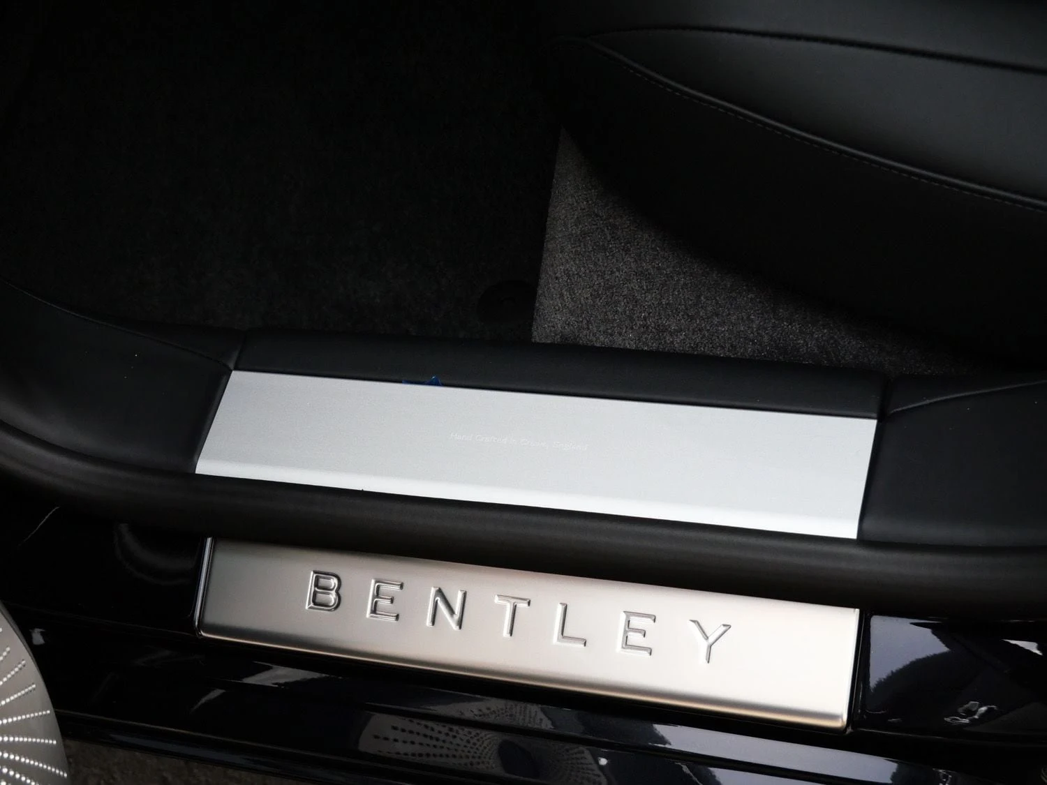 2026 Bentley Flying Spur interior, door sill, Beluga