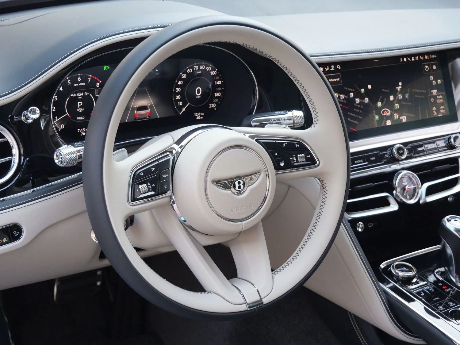 2026 Bentley Flying Spur interior, Portland