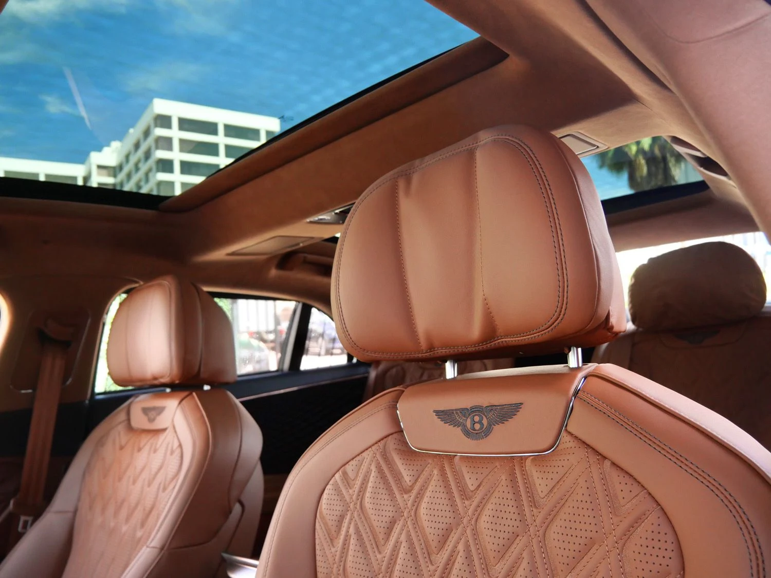 2026 Bentley Flying Spur Azure interior, seats, Saddle