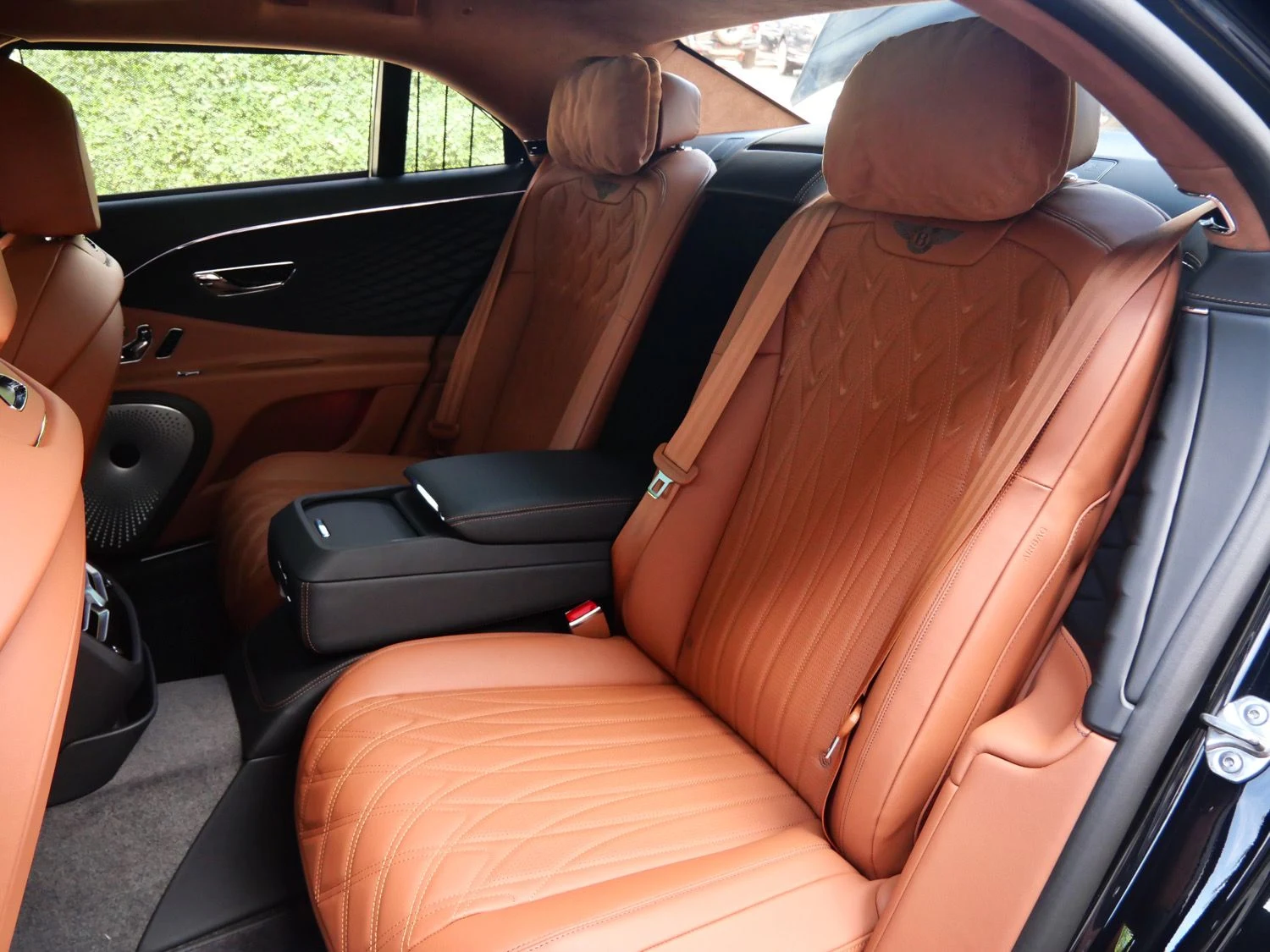 2026 Bentley Flying Spur Azure interior, seats, Saddle