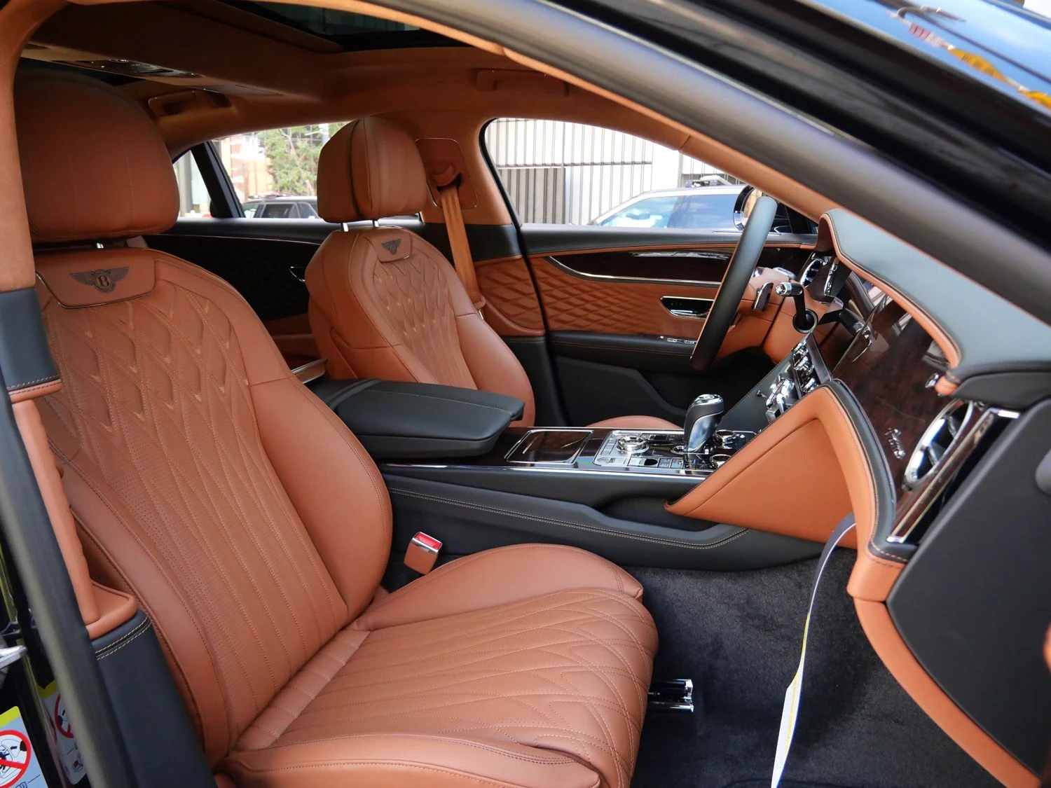 2026 Bentley Flying Spur Azure interior, seats, Saddle