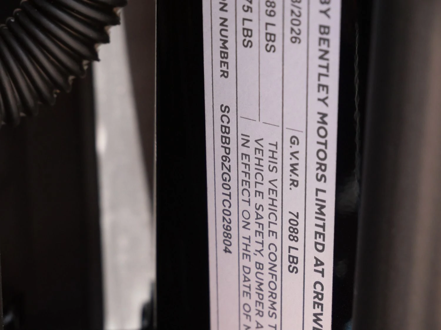 2026 Bentley Flying Spur Azure, documents and keys