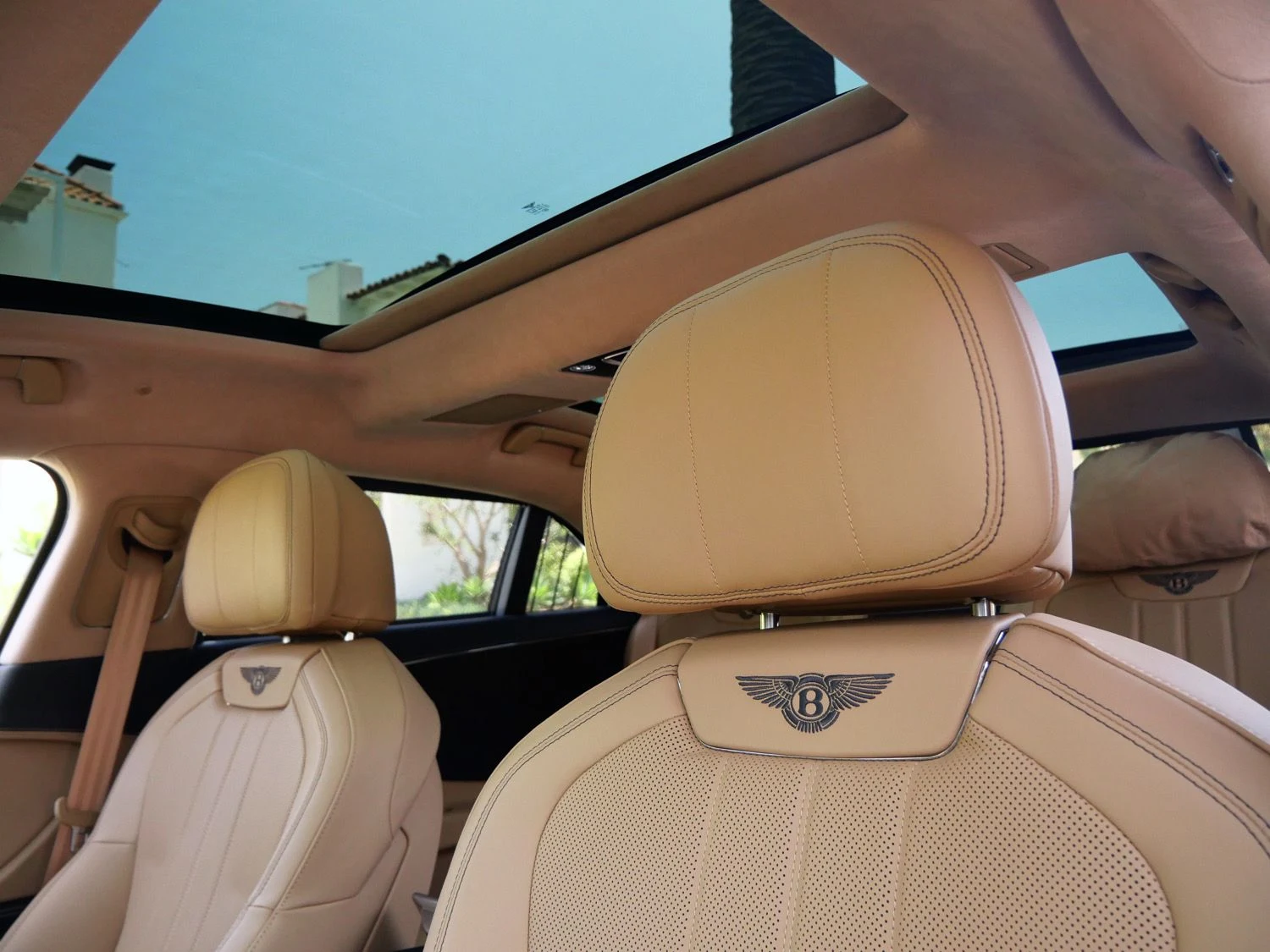 2026 Bentley Flying Spur interior, seats, Camel