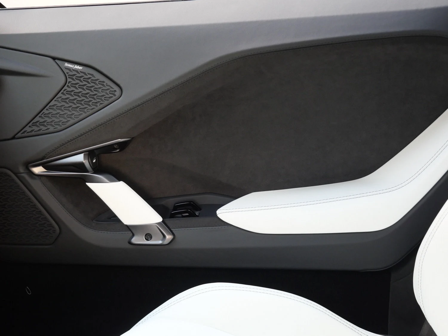 2026 Lamborghini Temerario interior, door panel, Nero Ade