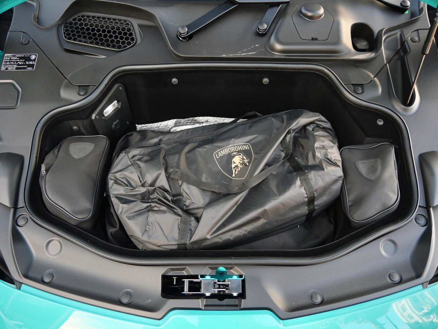 2026 Lamborghini Temerario trunk