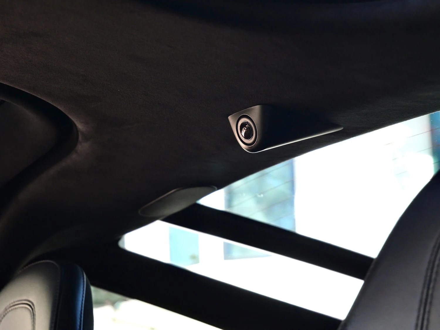 2020 McLaren 720S interior, door panel, Black