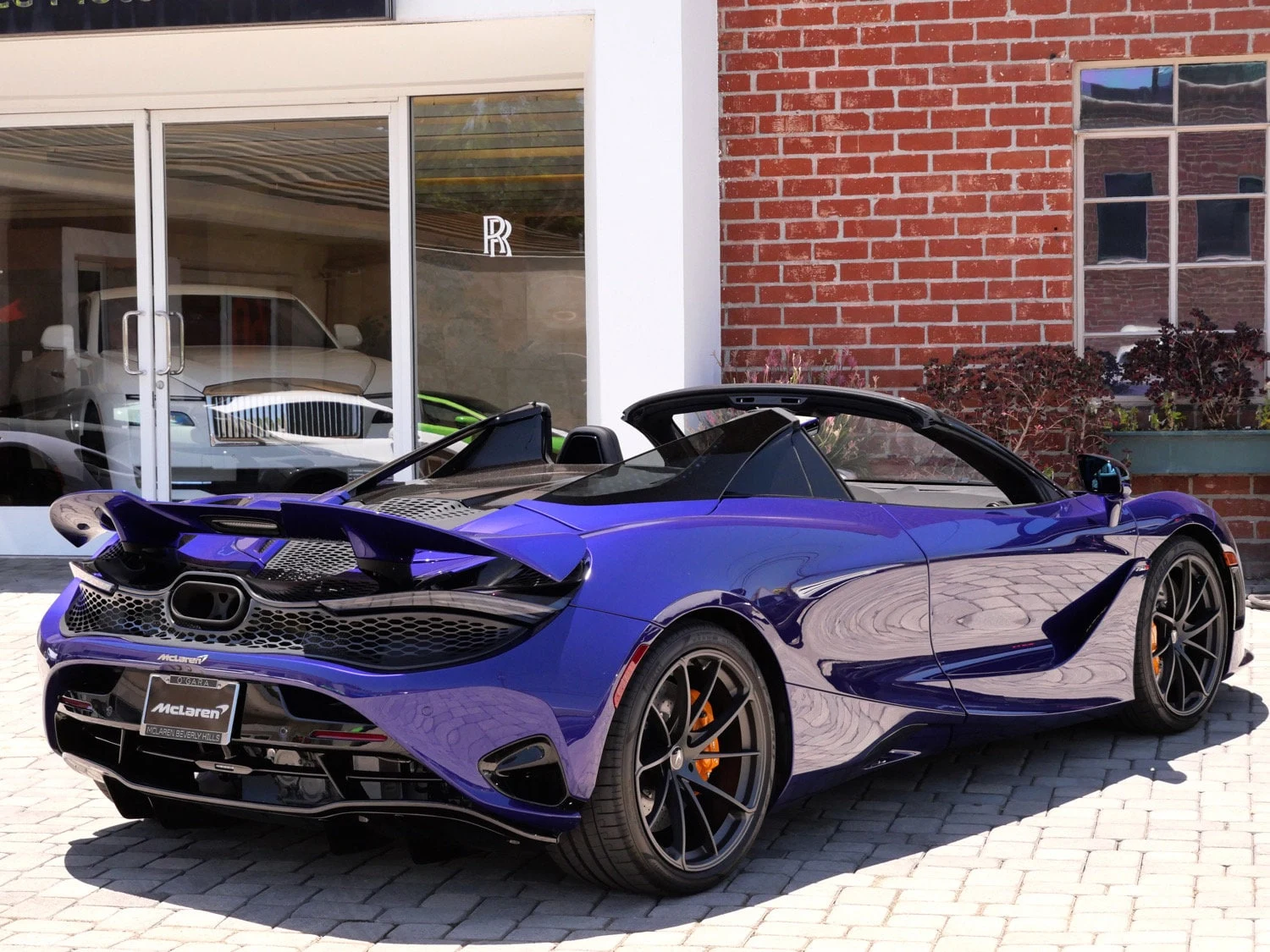2024 McLaren 750S Spider for sale, exterior, Purple