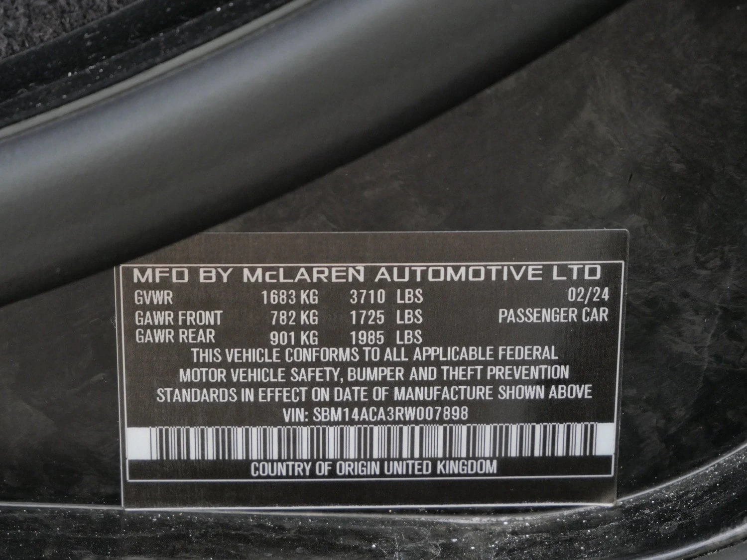 2024 McLaren 750S for sale, photo 23 of 23