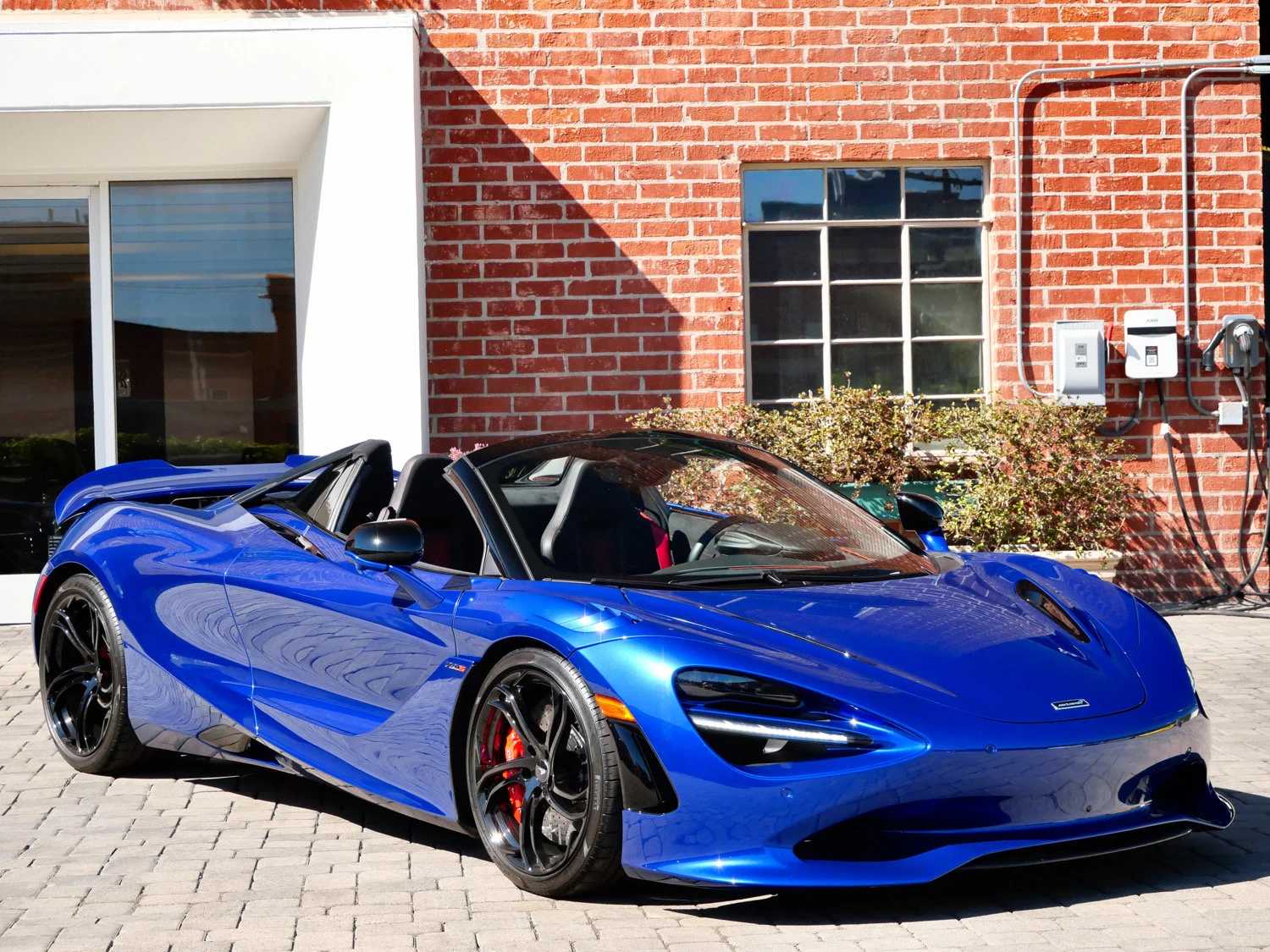 2024 McLaren 750S Spider for sale, exterior, Blue