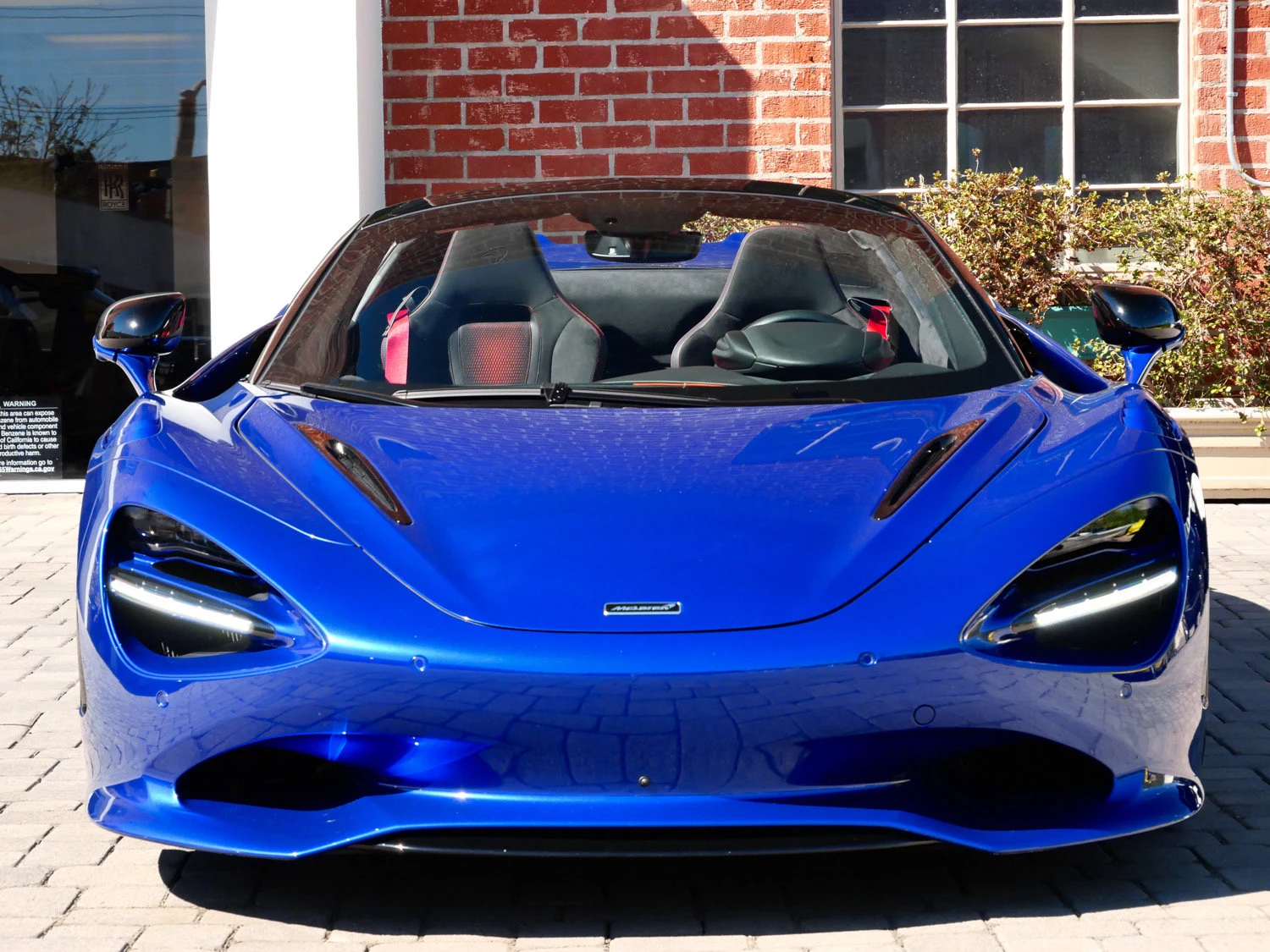 2024 McLaren 750S Spider for sale, exterior, Blue