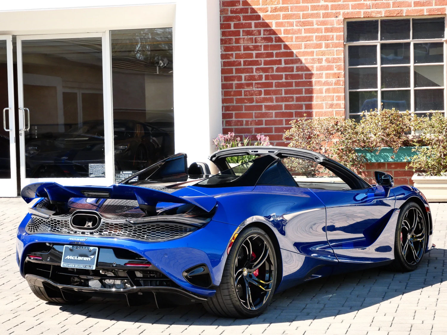 2024 McLaren 750S Spider for sale, exterior, Blue