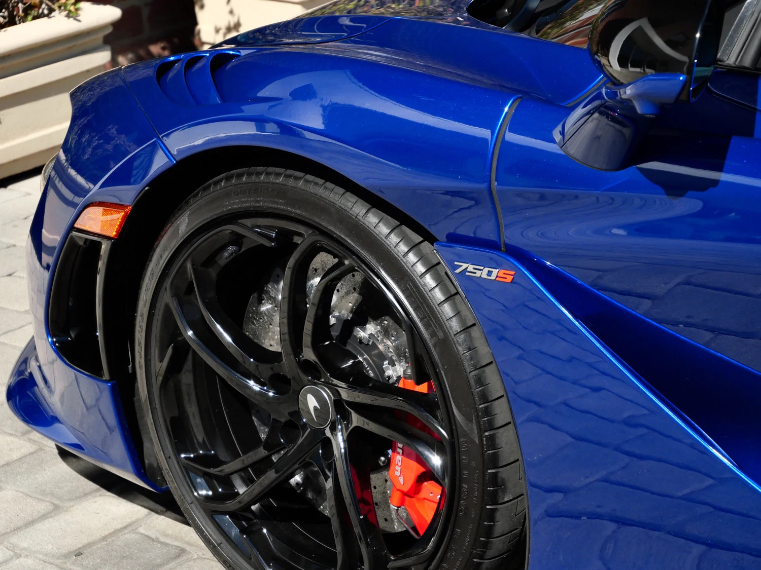 2024 McLaren 750S Spider wheel