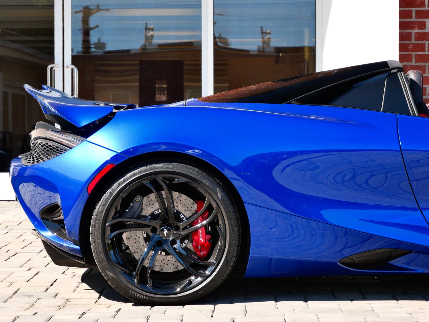 2024 McLaren 750S Spider for sale, exterior, Blue
