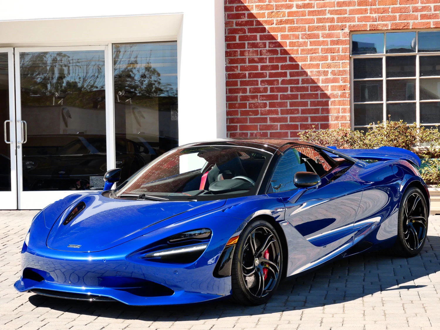 2024 McLaren 750S Spider for sale, exterior, Blue