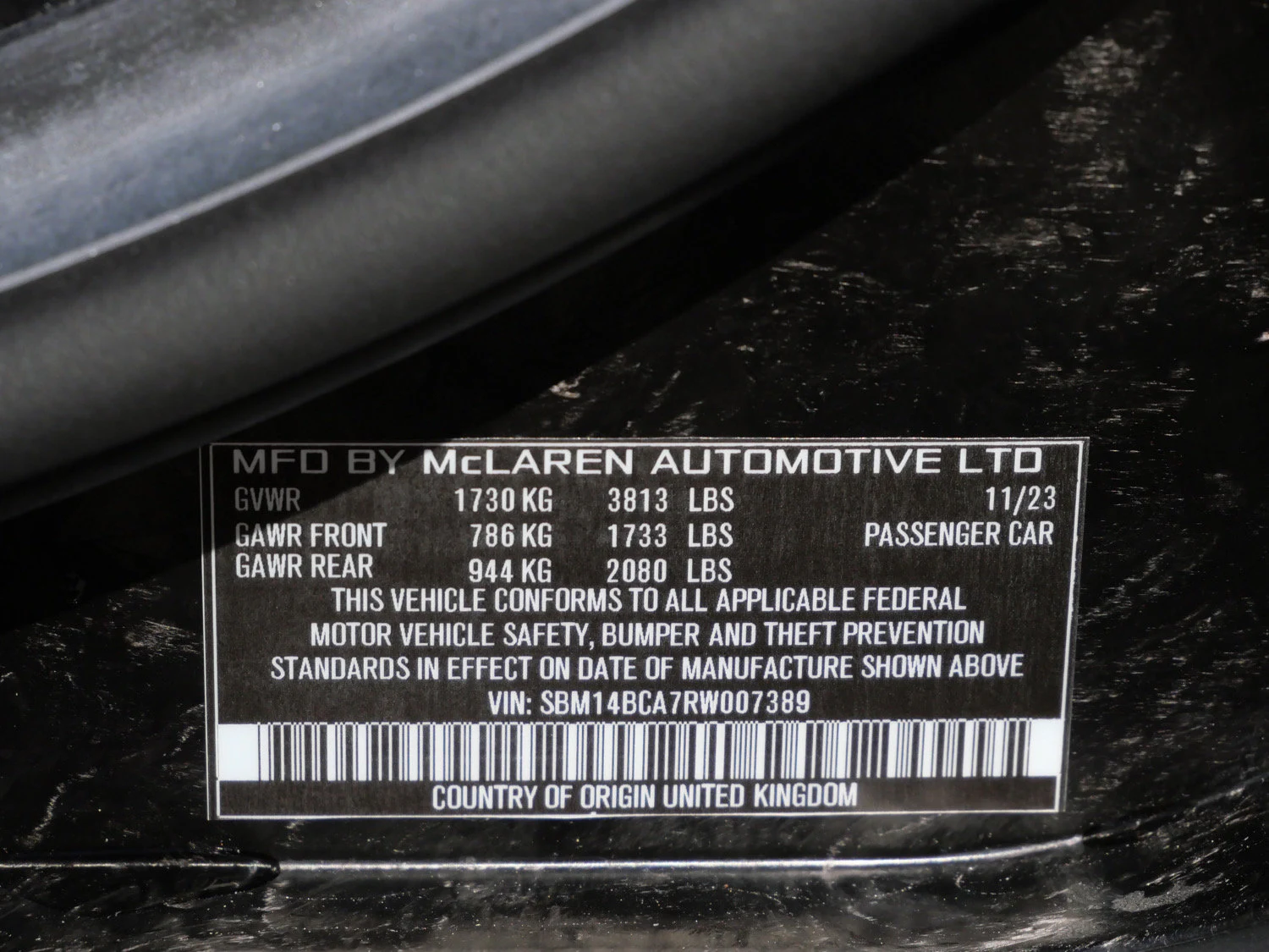 2024 McLaren 750S Spider for sale, photo 30 of 30