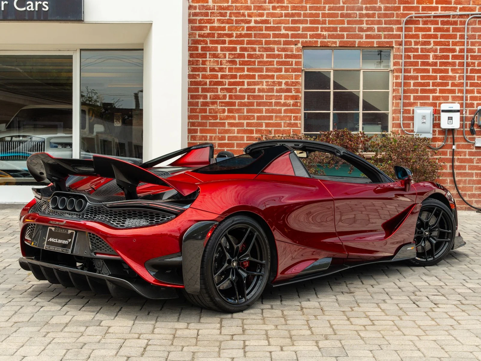 2022 McLaren 765LT Spider for sale, exterior, Red