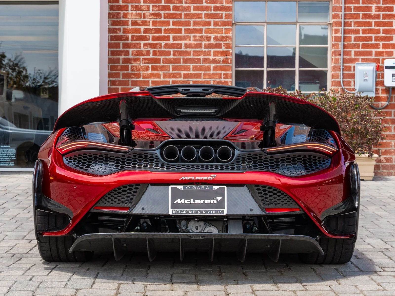 2022 McLaren 765LT Spider for sale, exterior, Red