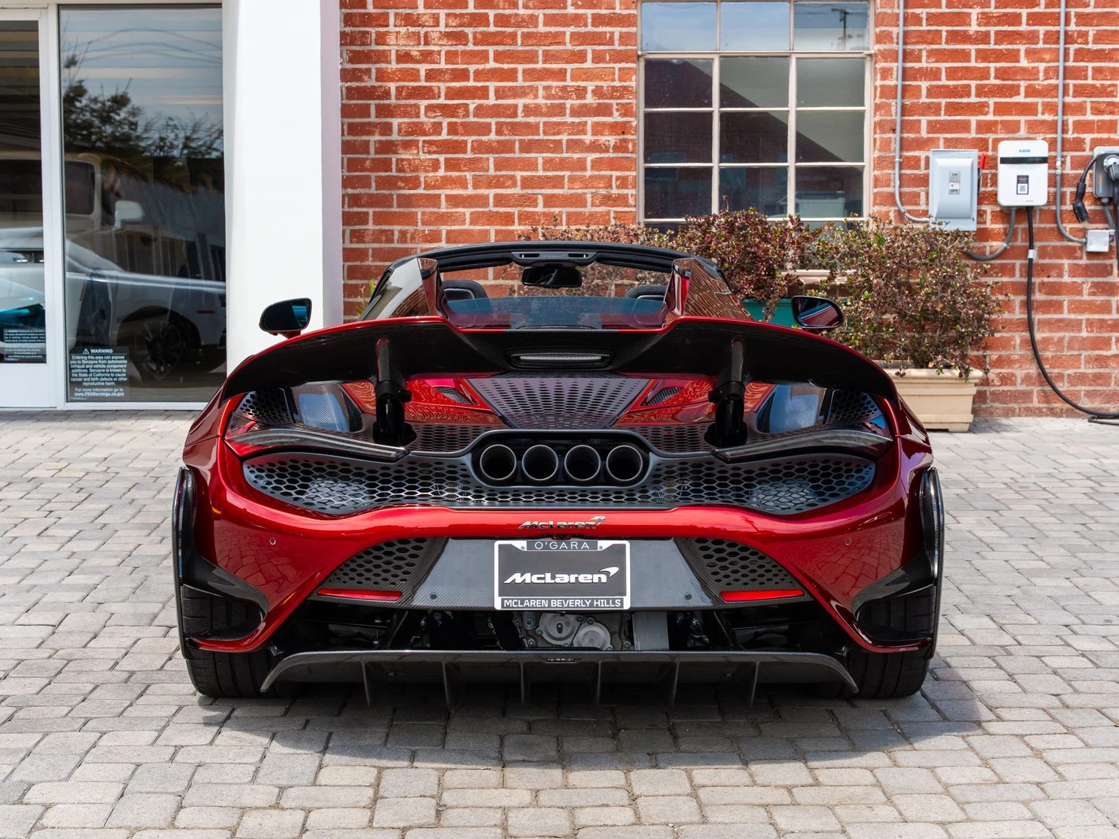 2022 McLaren 765LT Spider for sale, exterior, Red