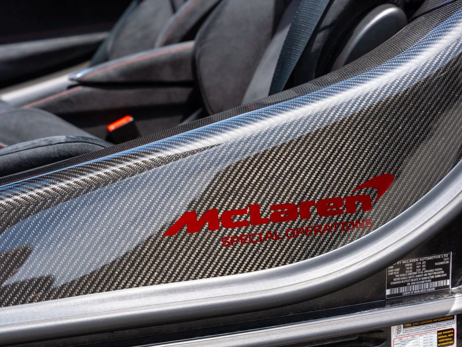 2022 McLaren 765LT Spider, detail