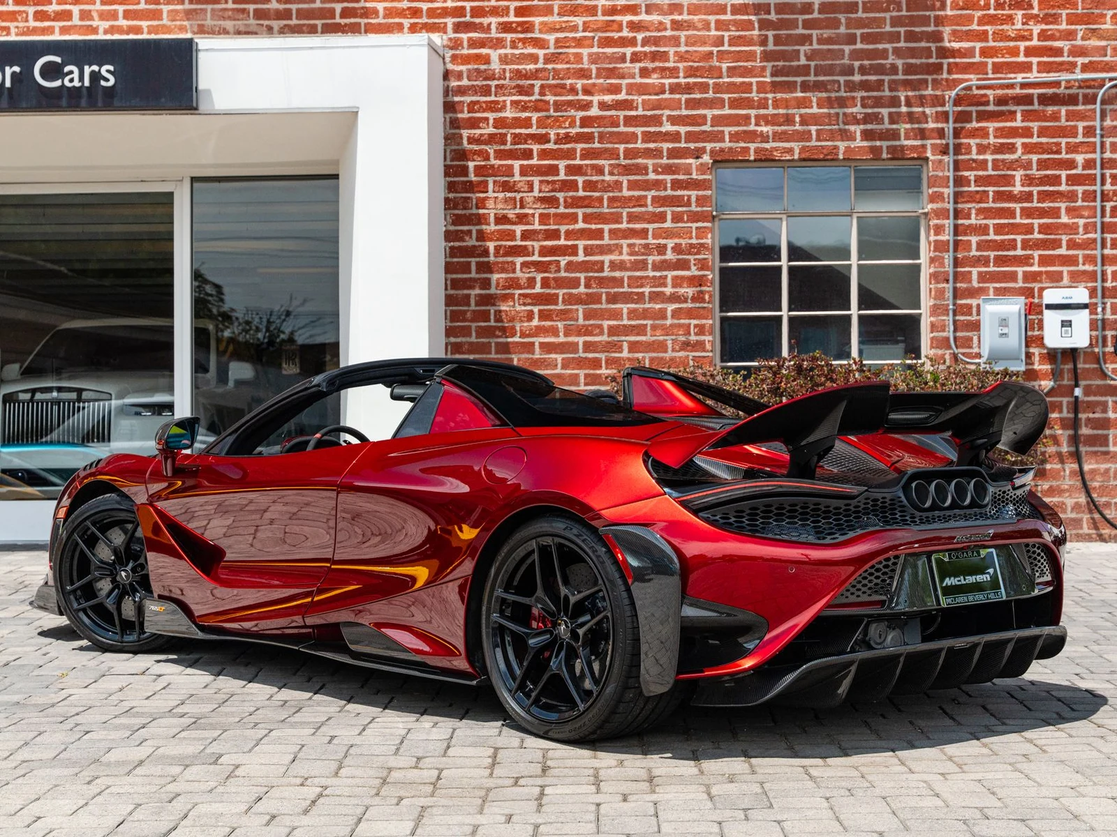 2022 McLaren 765LT Spider for sale, exterior, Red