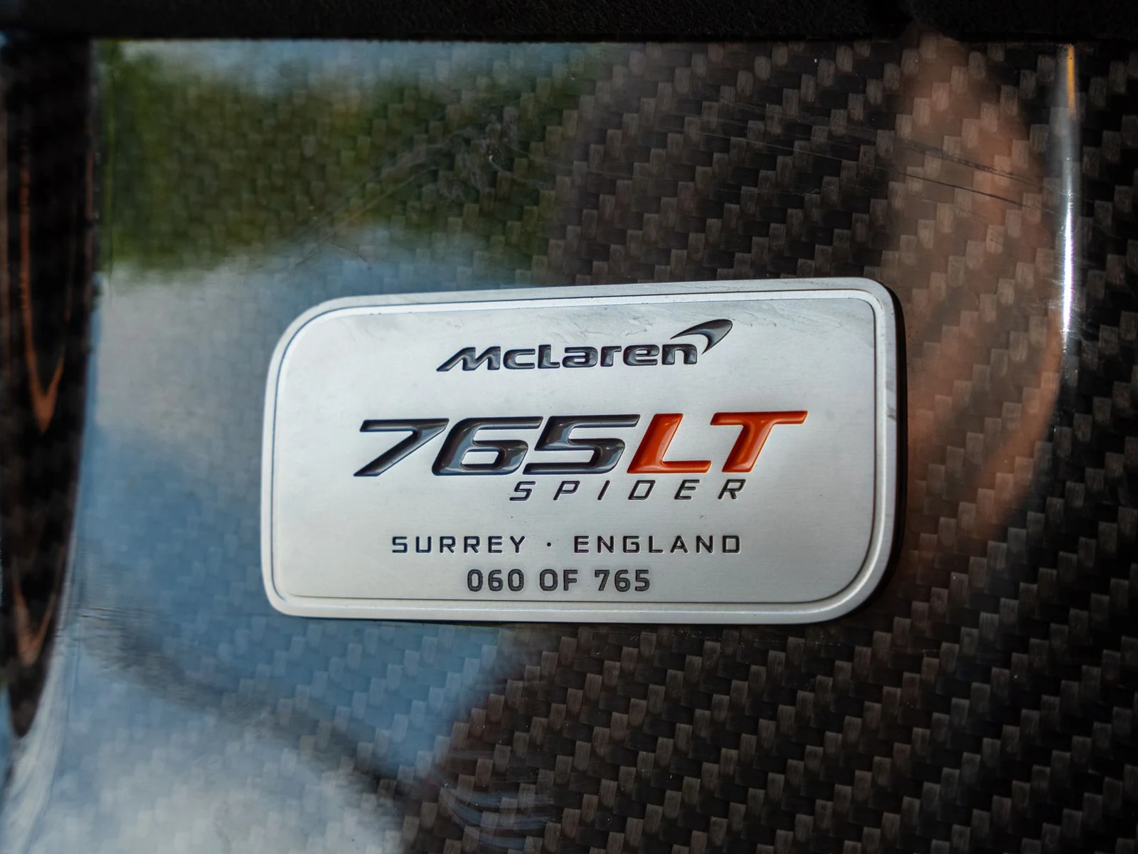 2022 McLaren 765LT Spider, detail