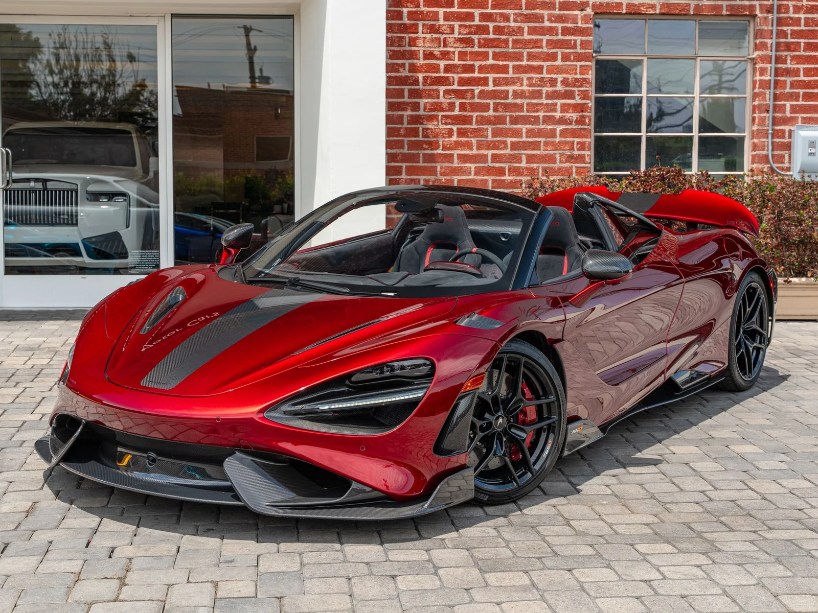 2022 McLaren 765LT Spider for sale, exterior, Red