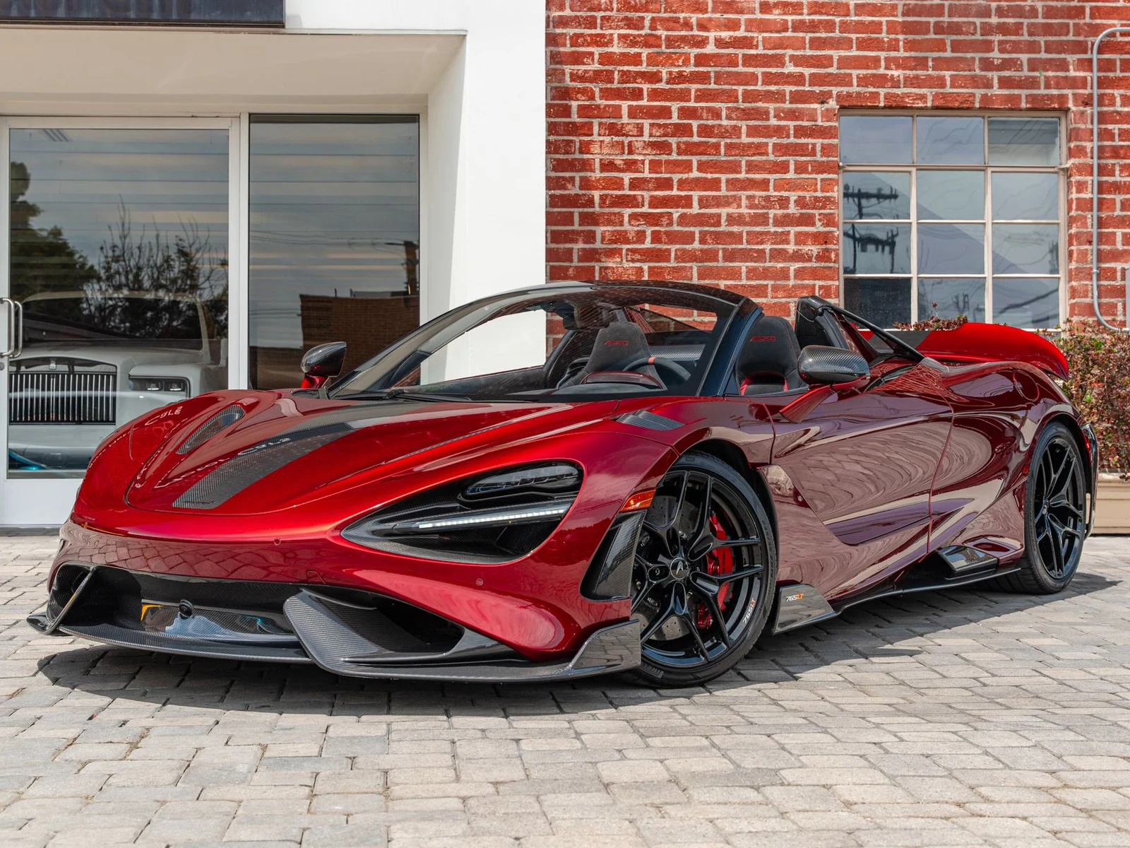 2022 McLaren 765LT Spider for sale, exterior, Red
