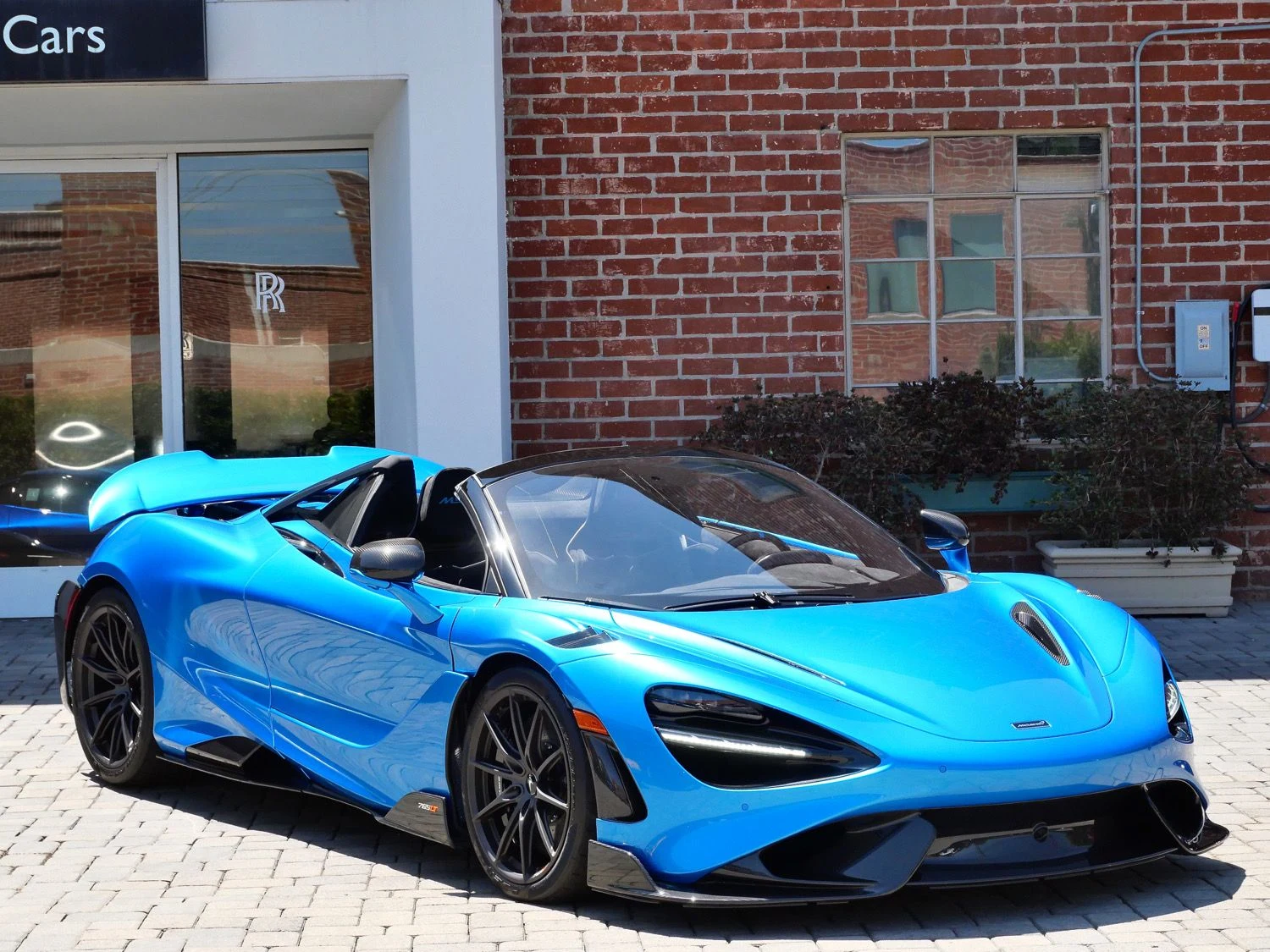 2022 McLaren 765LT Spider for sale, exterior, Blue