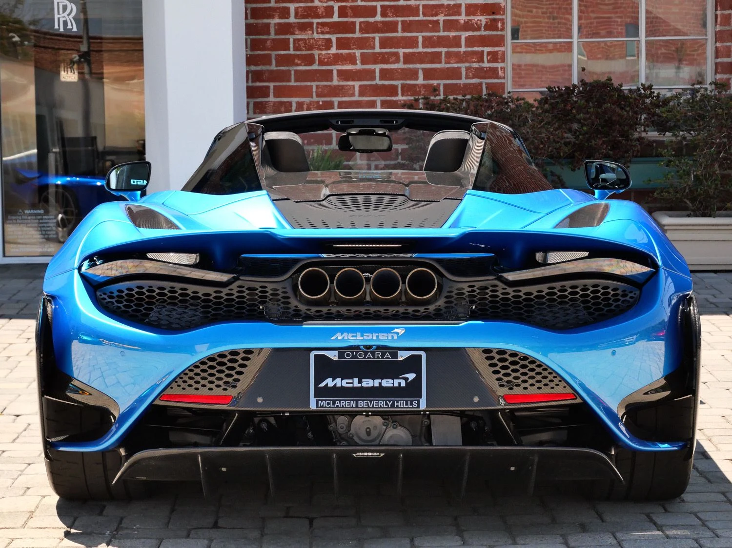 2022 McLaren 765LT Spider for sale, exterior, Blue