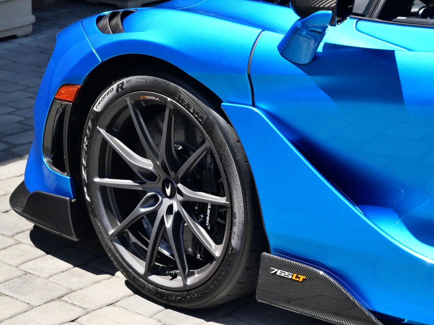 2022 McLaren 765LT Spider for sale, exterior, Blue