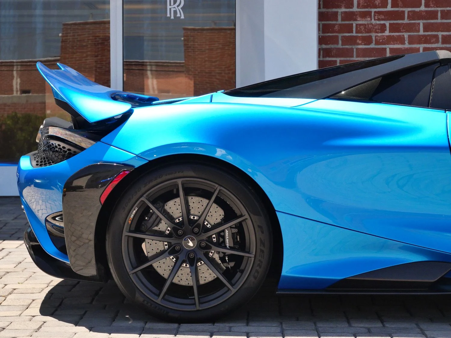 2022 McLaren 765LT Spider for sale, exterior, Blue