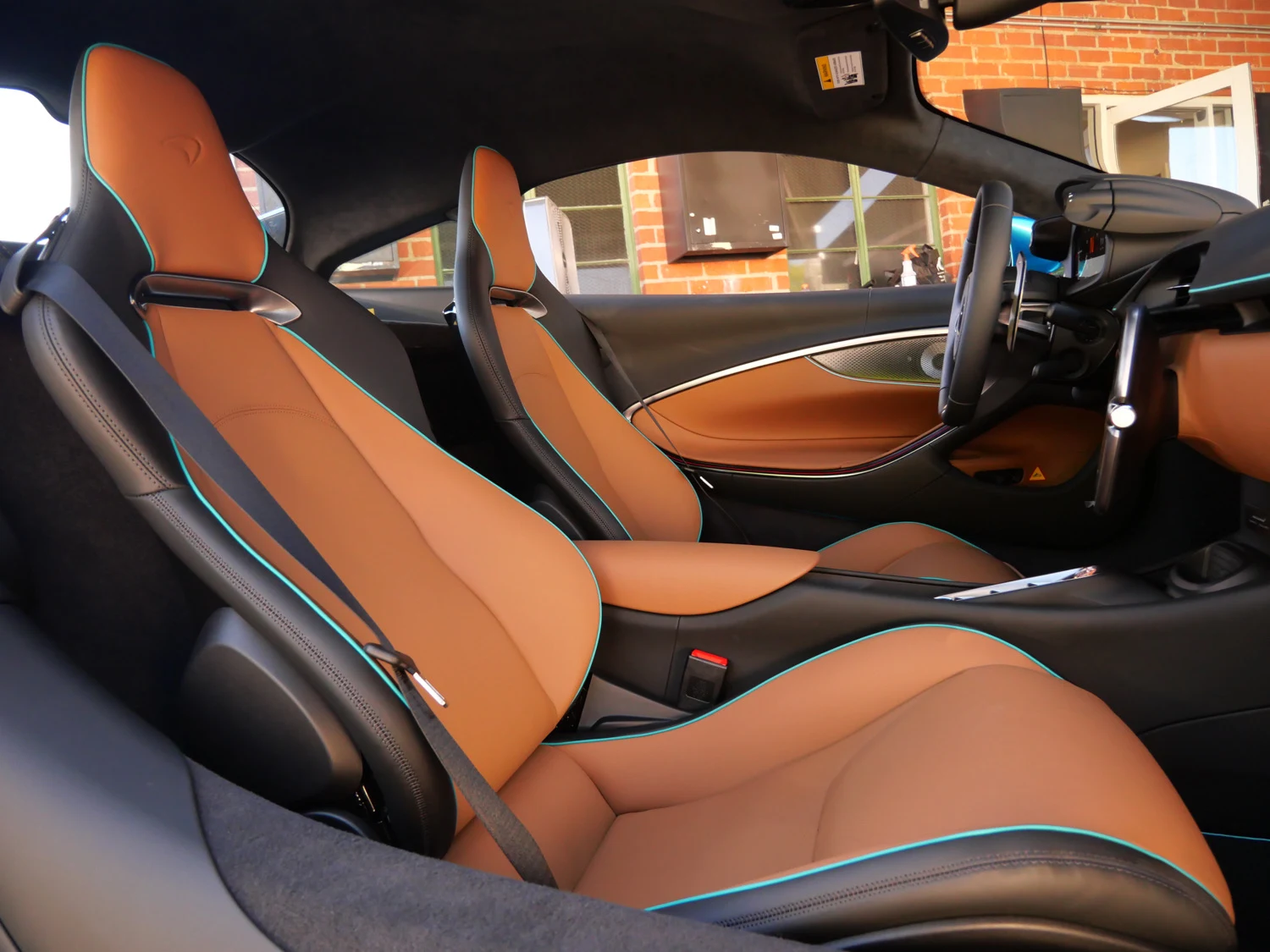 2026 McLaren Artura interior, seats, Carbon Black