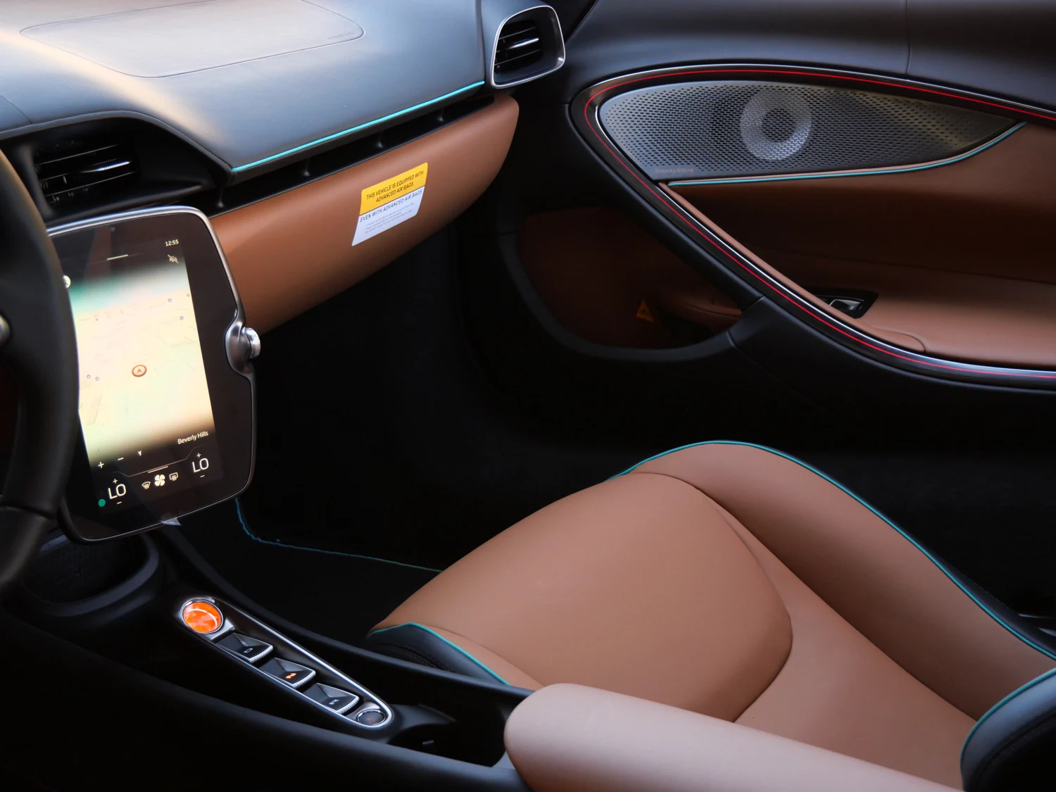 2026 McLaren Artura interior, Carbon Black