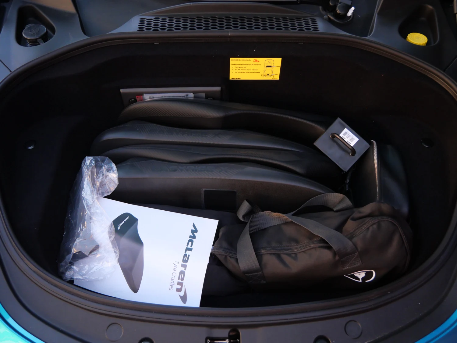 2026 McLaren Artura trunk