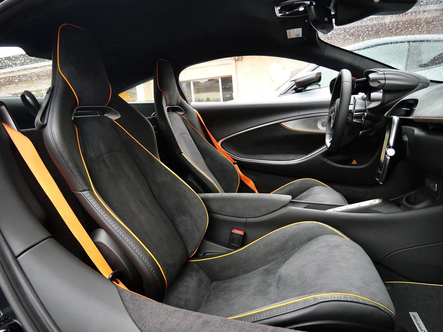2026 McLaren Artura interior, seats, Carbon Black