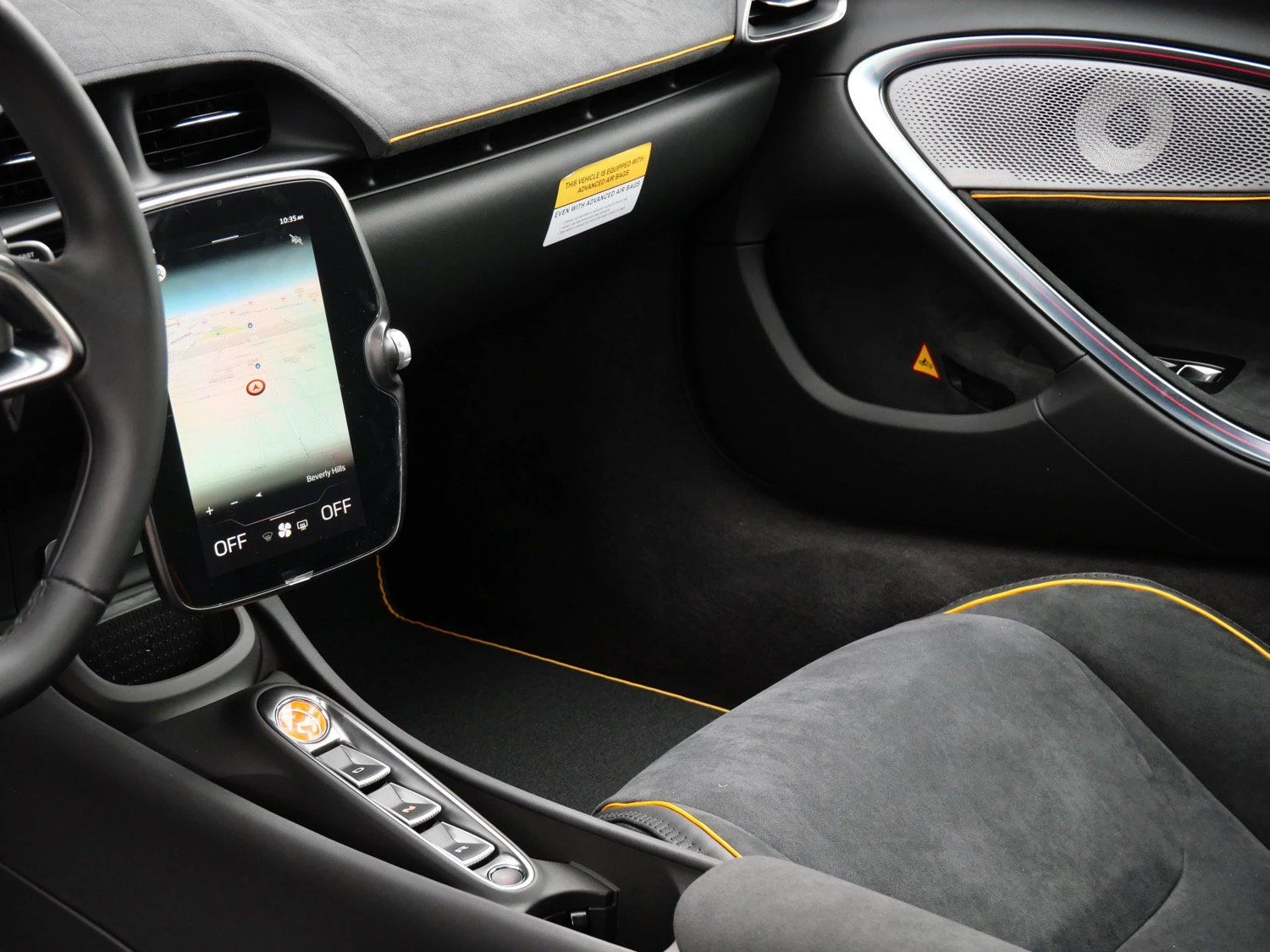 2026 McLaren Artura interior, Carbon Black
