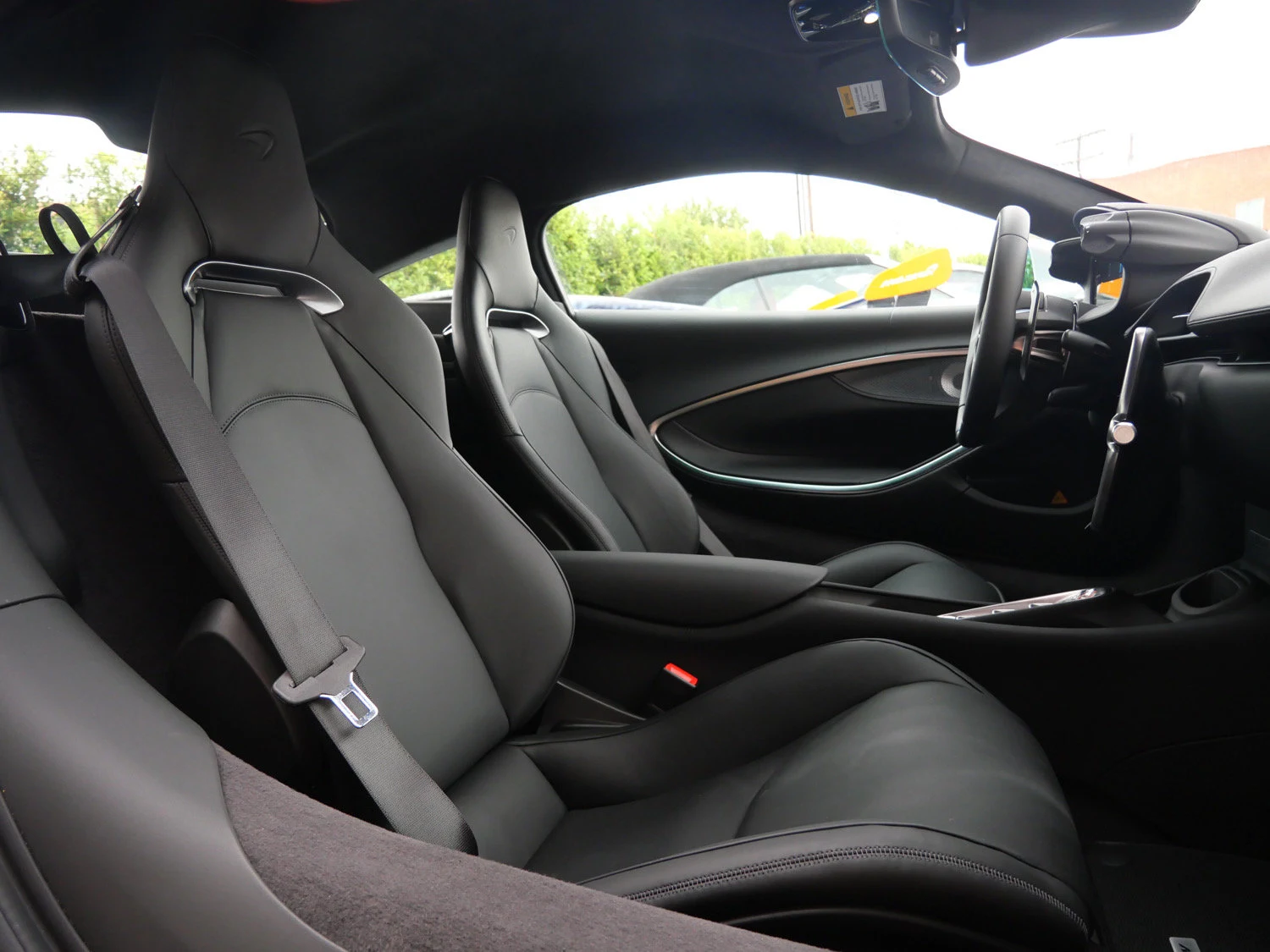 2026 McLaren Artura interior, seats, Carbon Black