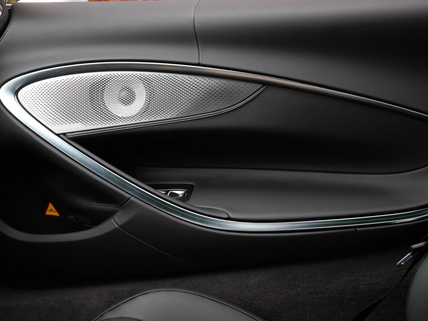 2026 McLaren Artura interior, door panel, Carbon Black